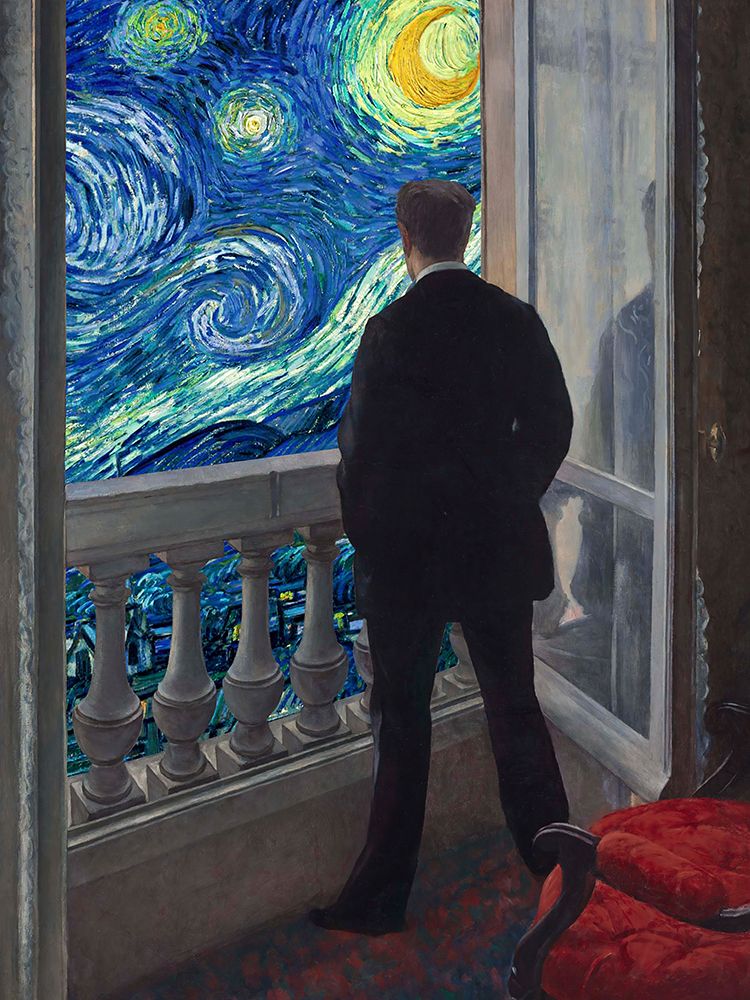 Starry Night View art print by Dikhotomy for $57.95 CAD