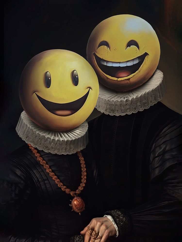 The Smilers art print by Dikhotomy for $57.95 CAD