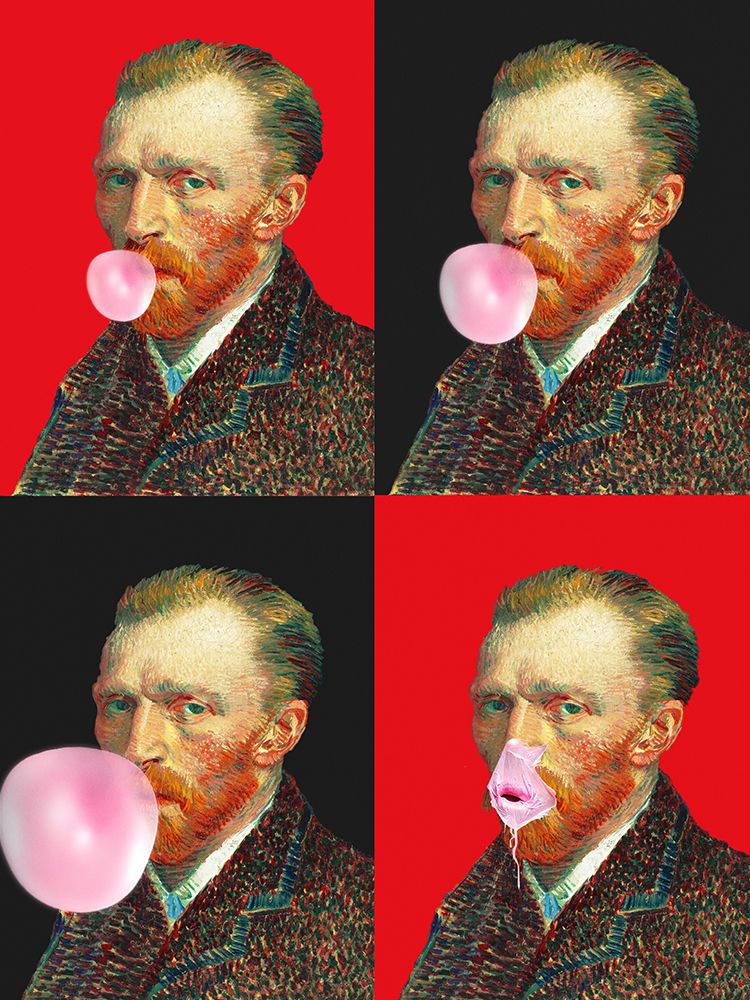 Vincent Gum Explosion art print by Dikhotomy for $57.95 CAD
