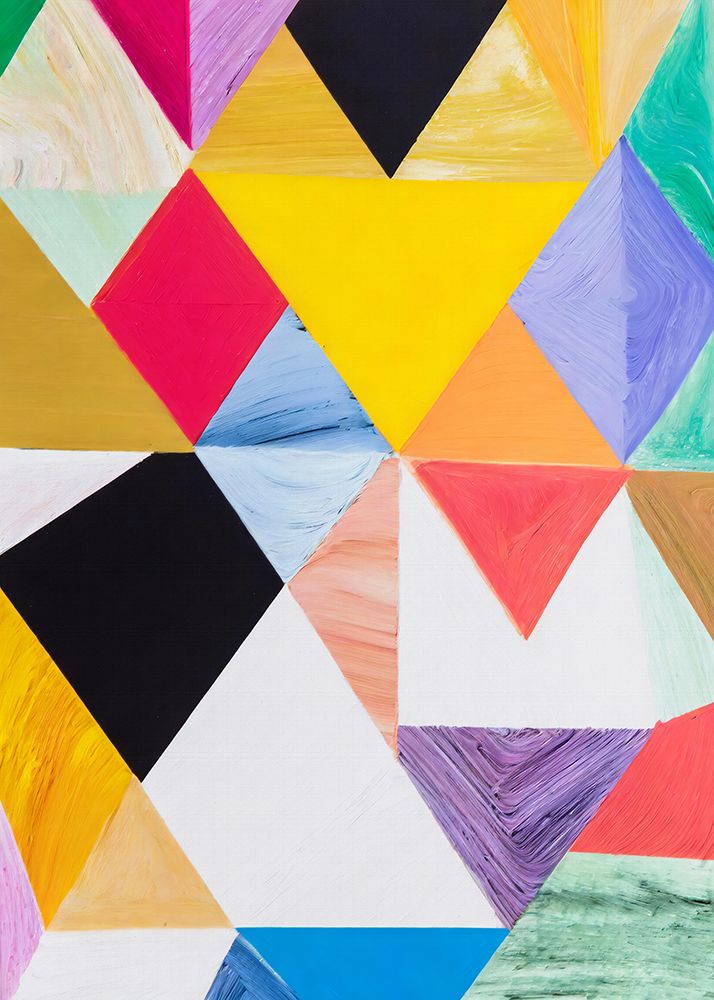 Triangle Drama art print by Andreas Magnusson for $57.95 CAD