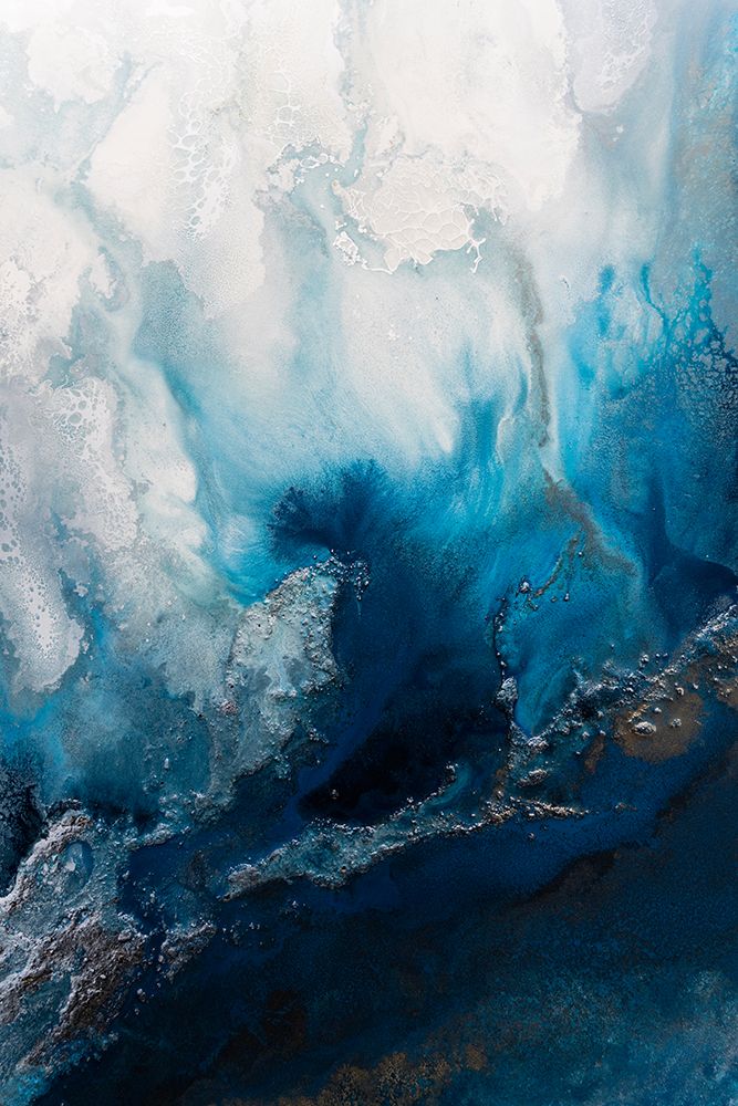 Blue Waters art print by Petra de Meikle for $57.95 CAD