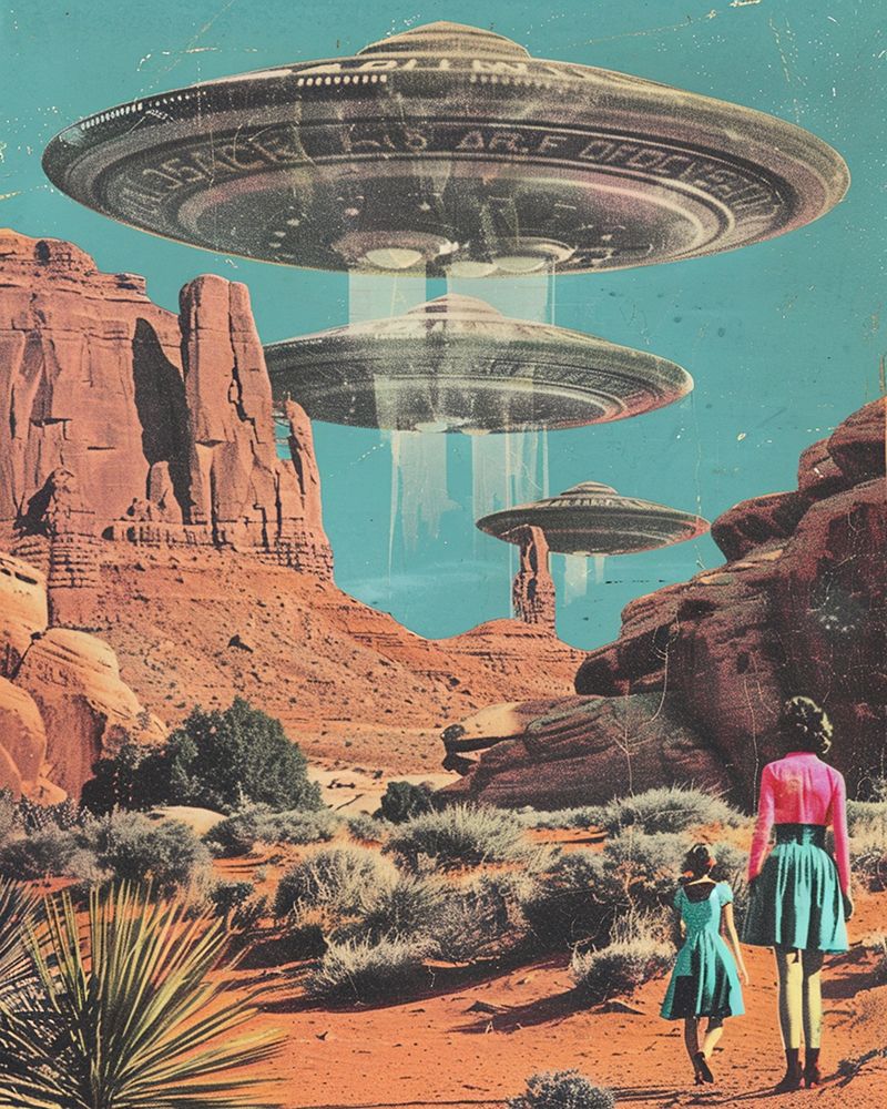 Theyre Here 1.0 art print by Samantha Hearn for $57.95 CAD