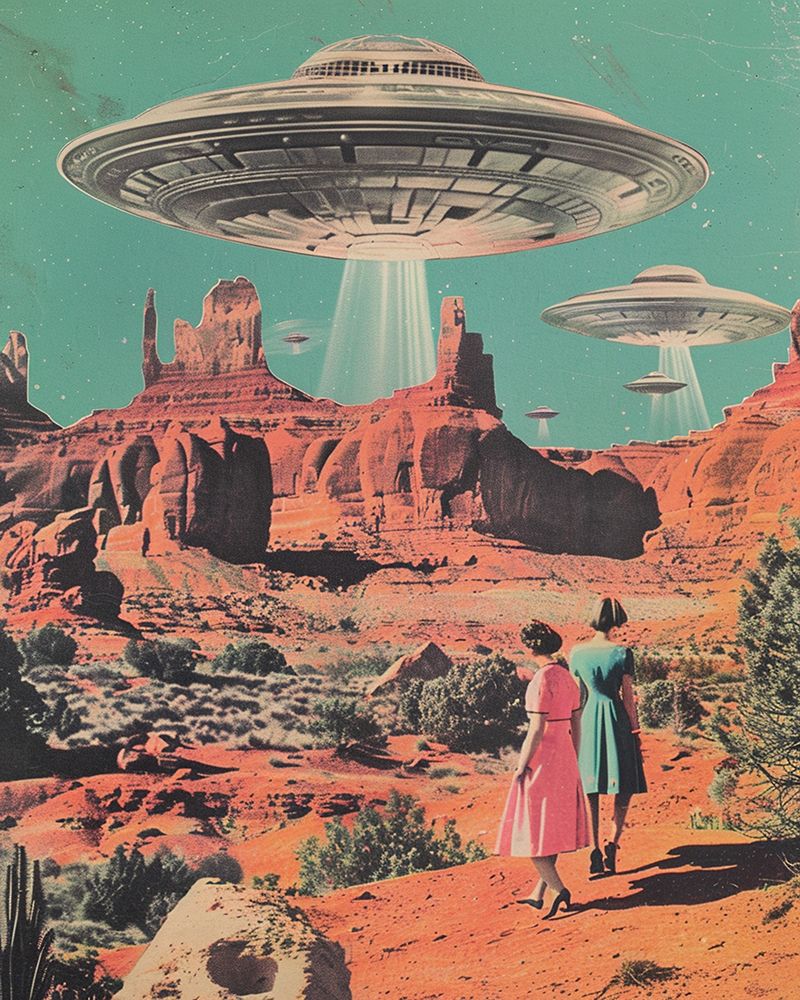 Theyre Here 4.0 art print by Samantha Hearn for $57.95 CAD