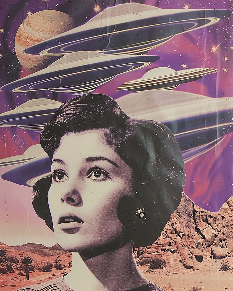 Planetary Purple Invasion art print by Samantha Hearn for $57.95 CAD