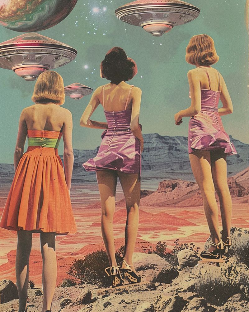 UFO Show art print by Samantha Hearn for $57.95 CAD