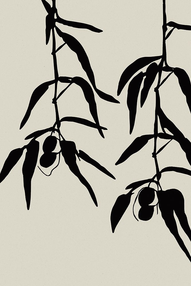 Olive twigs art print by Treechild for $57.95 CAD