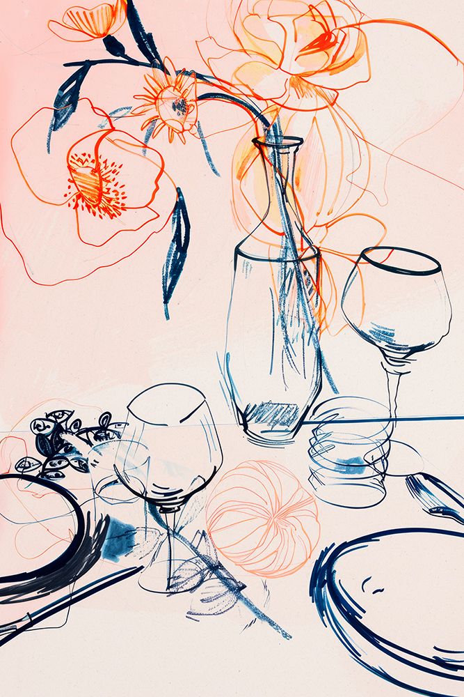 Table still life no 1 art print by Treechild for $57.95 CAD