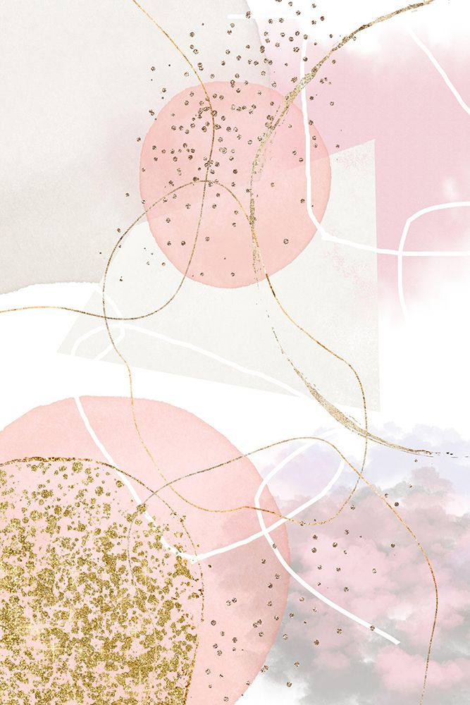 Pink N Gold 3 art print by Sally Ann Moss for $57.95 CAD