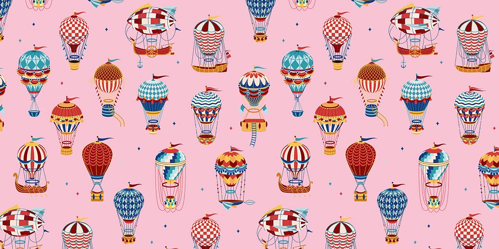 Up and Away_Pink art print by Sue Skellern for $57.95 CAD