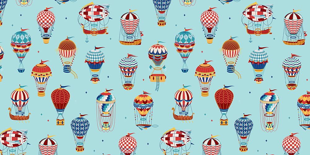 Up and Away_Teal art print by Sue Skellern for $57.95 CAD