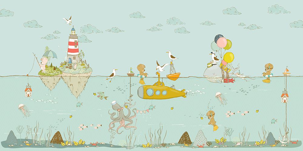 Yellow Submarine art print by Sue Skellern for $57.95 CAD