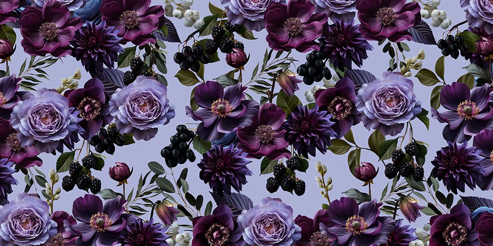 Gothic_ Lilac art print by Sue Skellern for $57.95 CAD