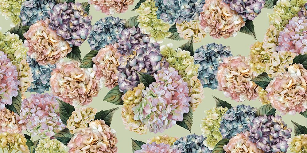 Hydrangeas_Moss art print by Sue Skellern for $57.95 CAD
