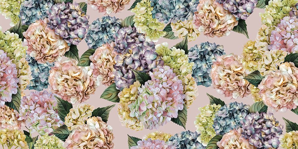 Hydrangeas_Pinky art print by Sue Skellern for $57.95 CAD