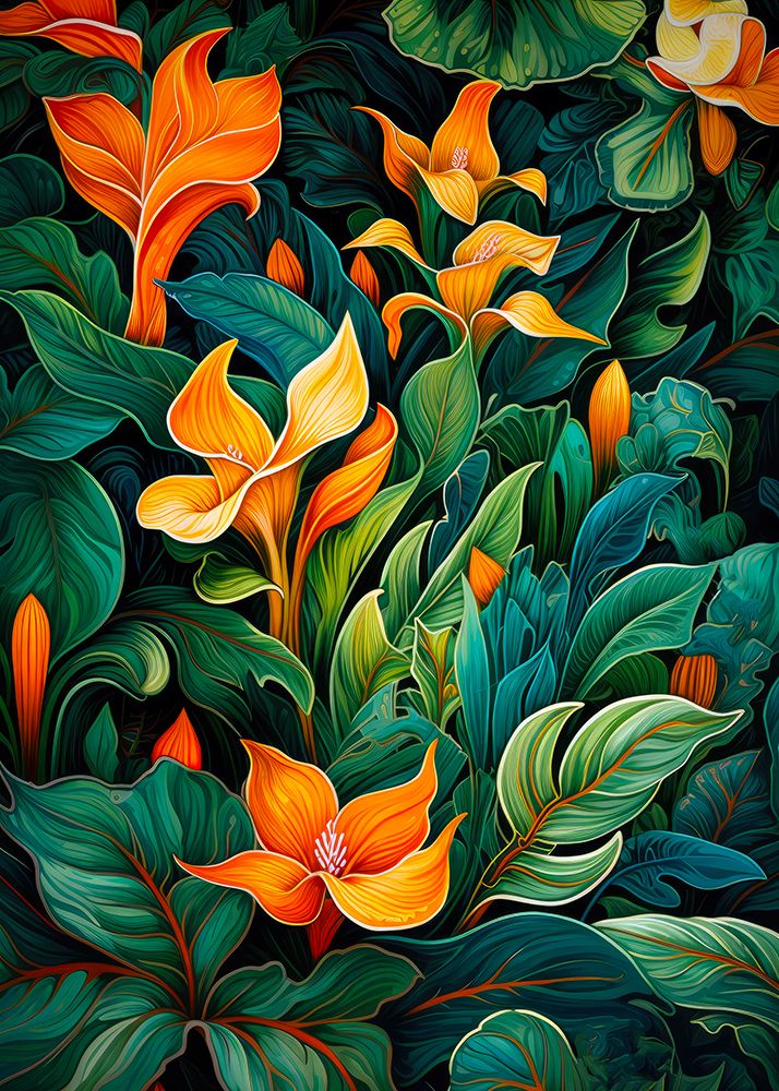 Flora Meadow (31) art print by Justyna Jaszke for $57.95 CAD