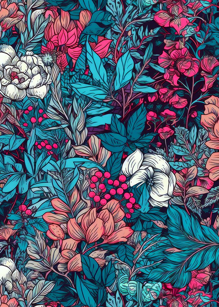 Flora Meadow (34) art print by Justyna Jaszke for $57.95 CAD