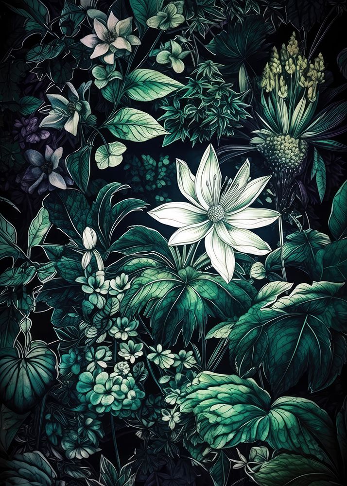 Flora Meadow (36) art print by Justyna Jaszke for $57.95 CAD