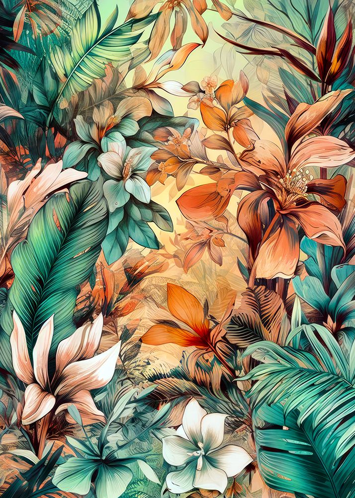 Flora Meadow (42) art print by Justyna Jaszke for $57.95 CAD