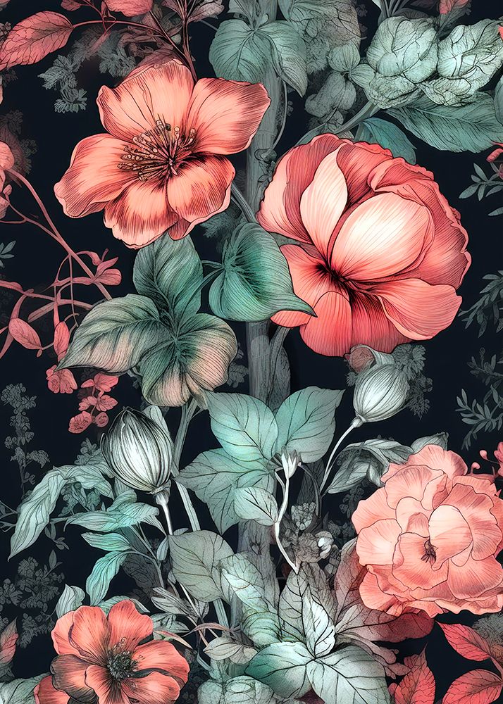 Flora Meadow (68) art print by Justyna Jaszke for $57.95 CAD