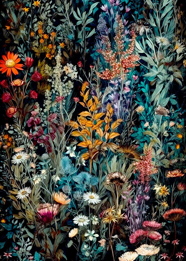 Flora Meadow (78) art print by Justyna Jaszke for $57.95 CAD