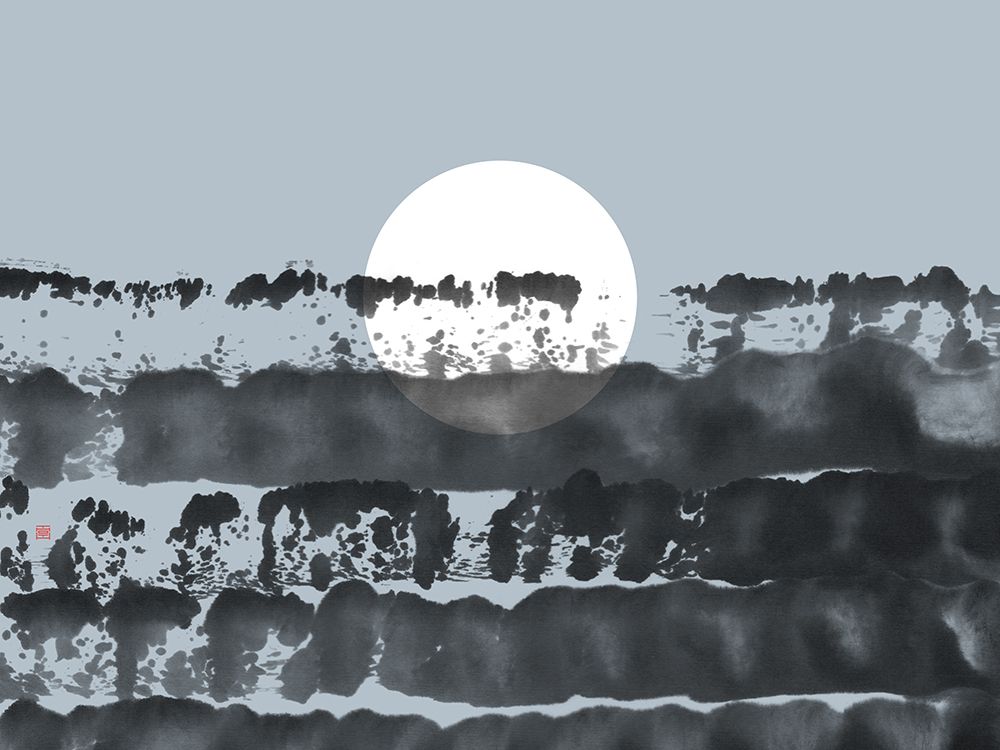Hidden Moon NAd5 | Behind the Horizon art print by Thoth Adan for $57.95 CAD