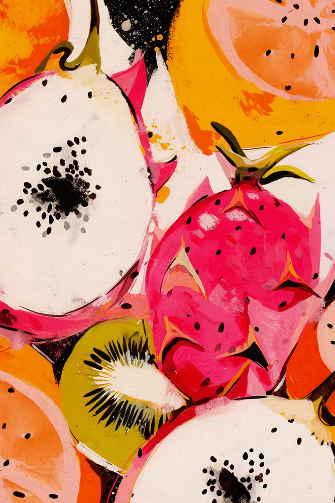 Fresh fruits no 1 art print by Treechild for $57.95 CAD