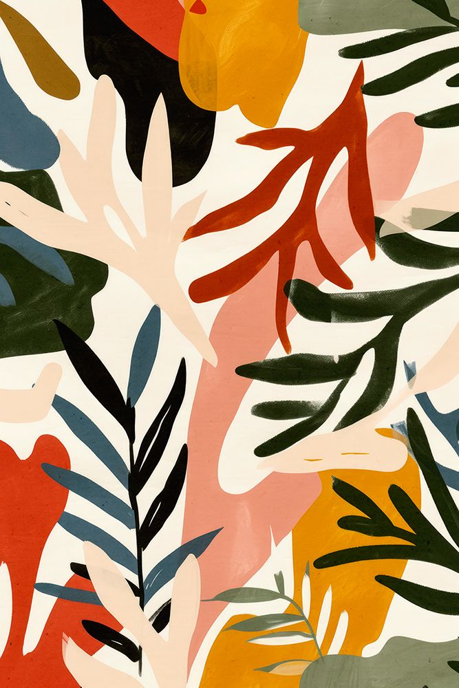 Wild leafs art print by Treechild for $57.95 CAD