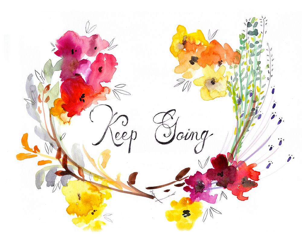Keep Going art print by Christine Lindstrom for $57.95 CAD