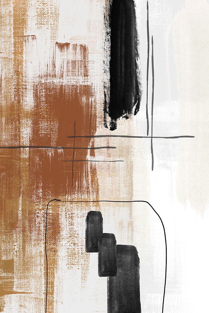 Neutral Canvas 3 art print by Sally Ann Moss for $57.95 CAD