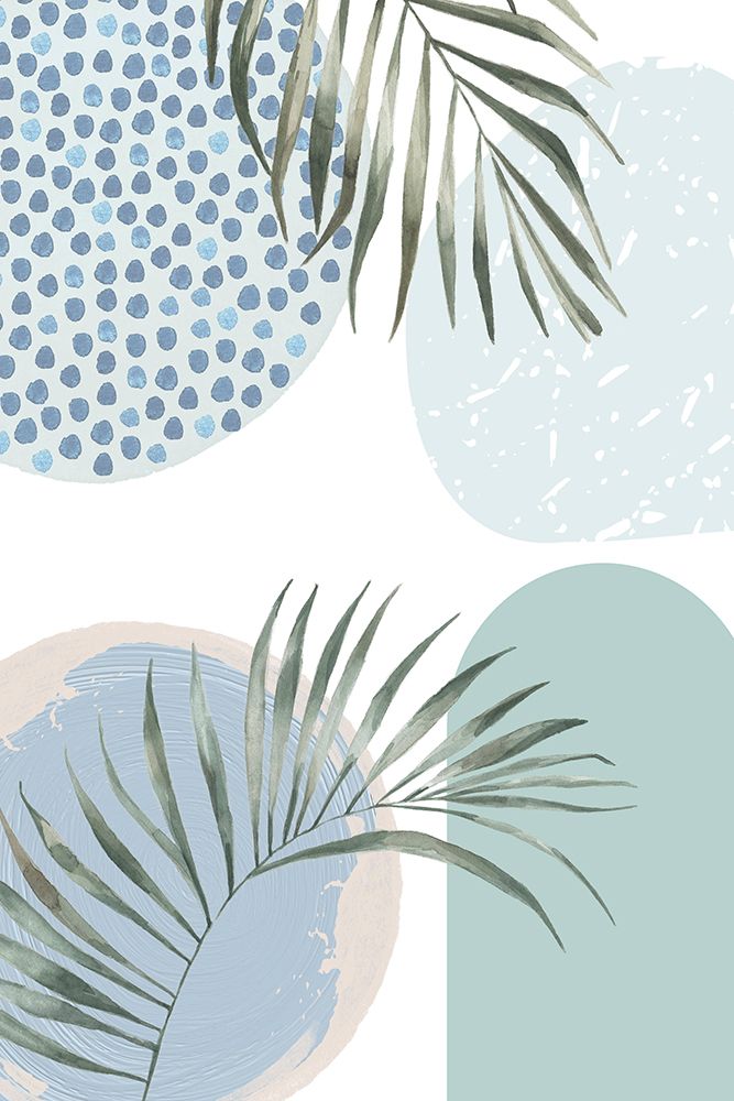 Teal Boho-1 art print by Sally Ann Moss for $57.95 CAD