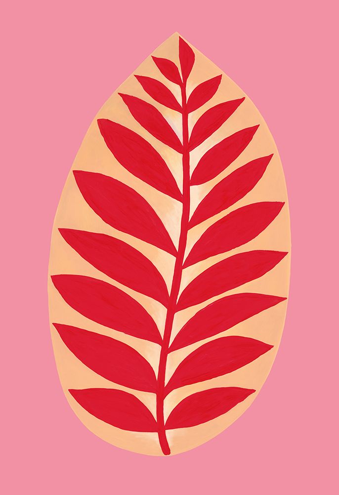 Agot (red a pink) art print by Rosana Laiz Blursbyai for $57.95 CAD