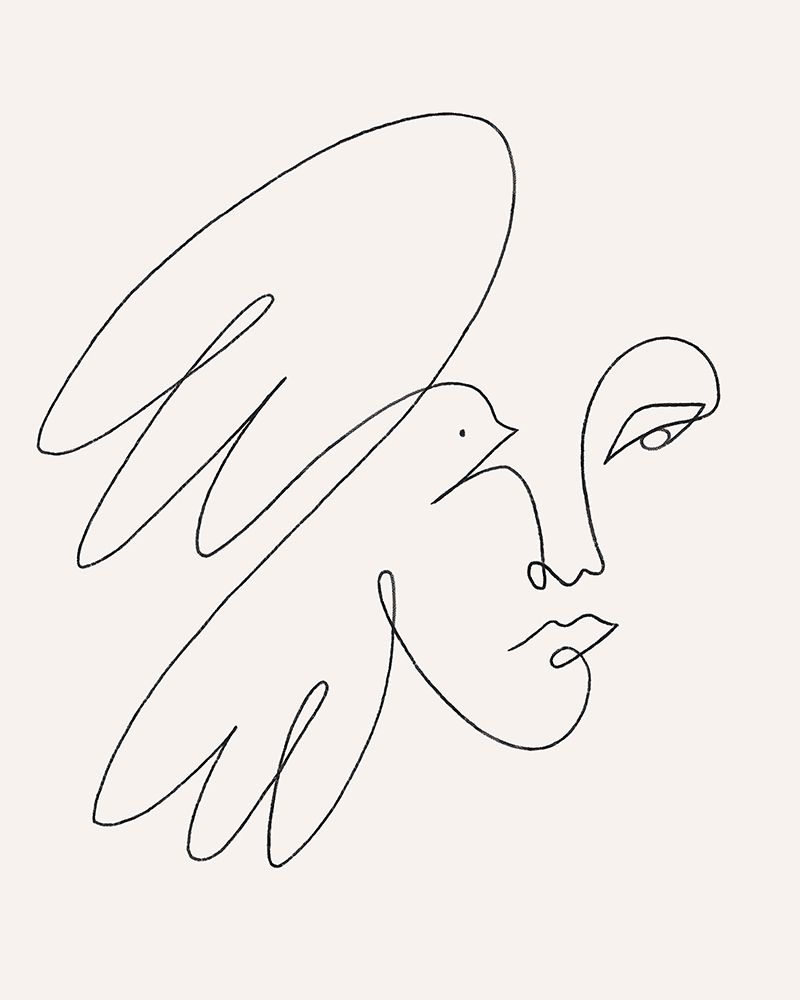 Dove art print by Kit Agar for $57.95 CAD