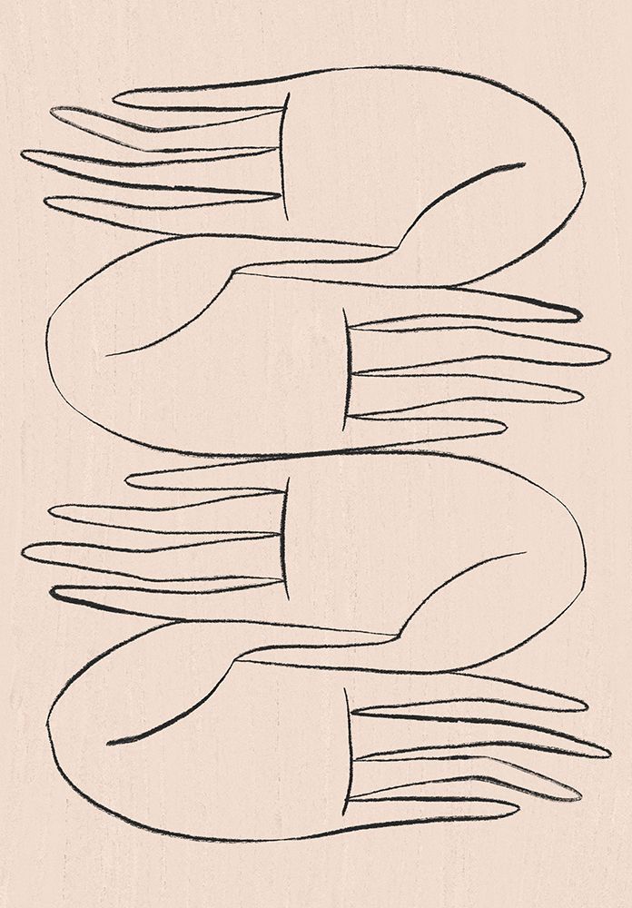 Helping Hands art print by Kit Agar for $57.95 CAD