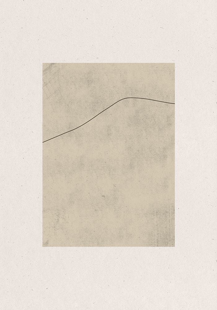 Line on Whispered Beige art print by THE MIUUS STUDIO for $57.95 CAD