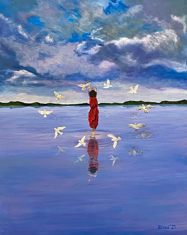 Lady of the Lake art print by Tom Blood for $57.95 CAD