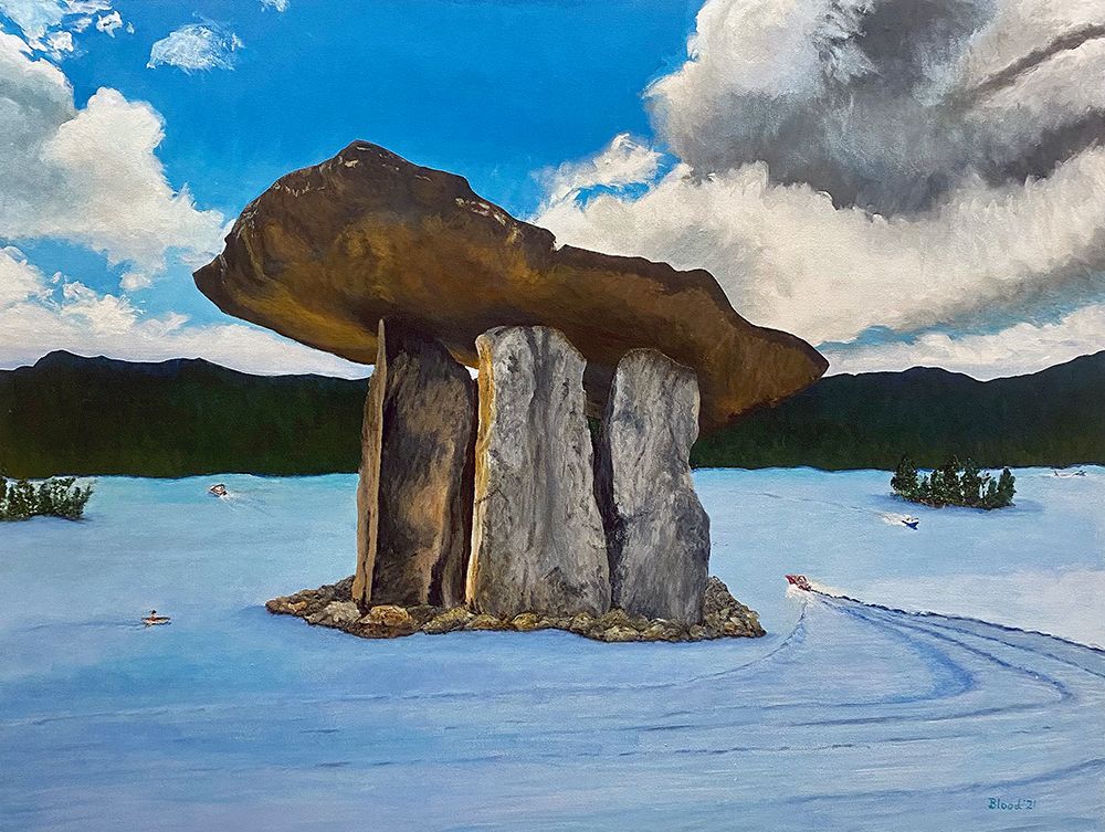 Table Rock Lake art print by Tom Blood for $57.95 CAD