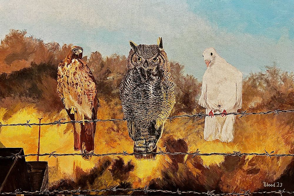 No Wisdom In War art print by Tom Blood for $57.95 CAD