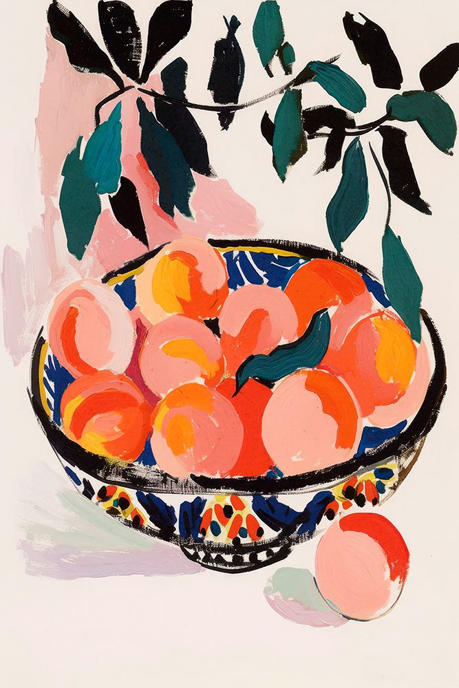 Freshpeaches art print by Treechild for $57.95 CAD