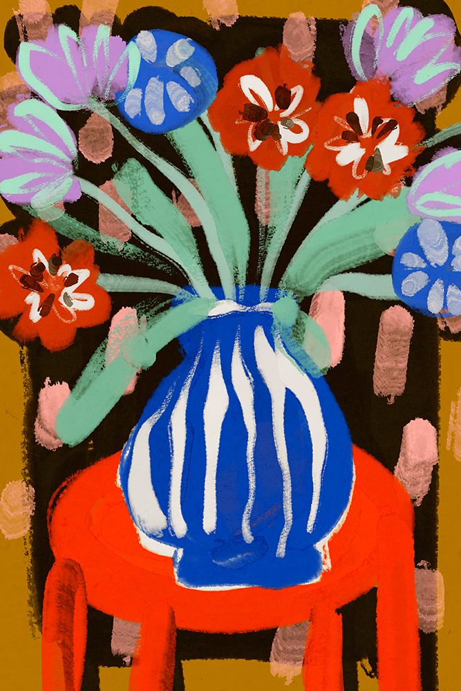 Floral still life no 2 art print by Treechild for $57.95 CAD