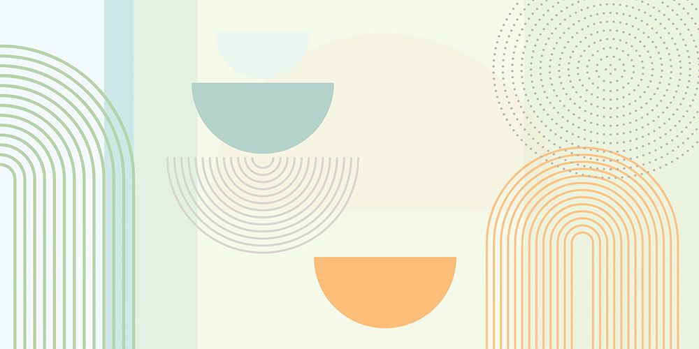 Geometric Abstract No.3 art print by Sue Skellern for $57.95 CAD