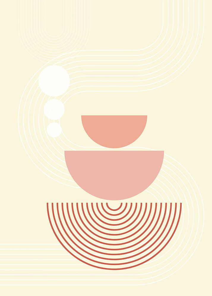 Geometric Shapes No.1 art print by Sue Skellern for $57.95 CAD