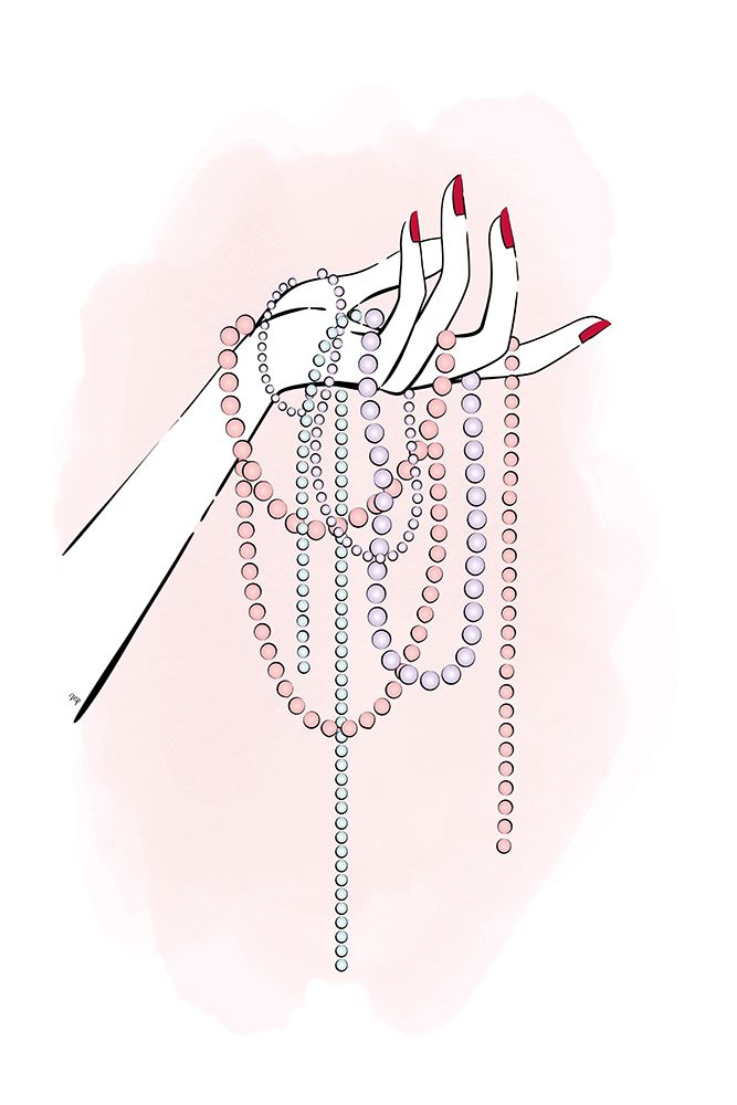 Pearl Hand art print by Martina for $57.95 CAD