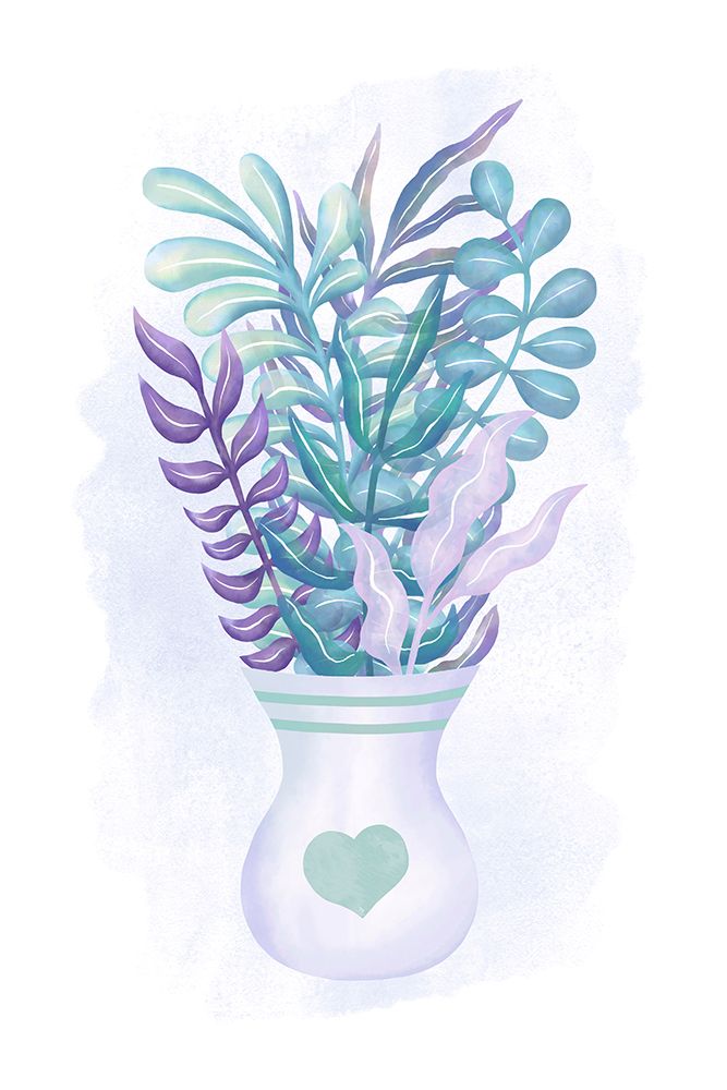 Plant Bouquet art print by Martina for $57.95 CAD