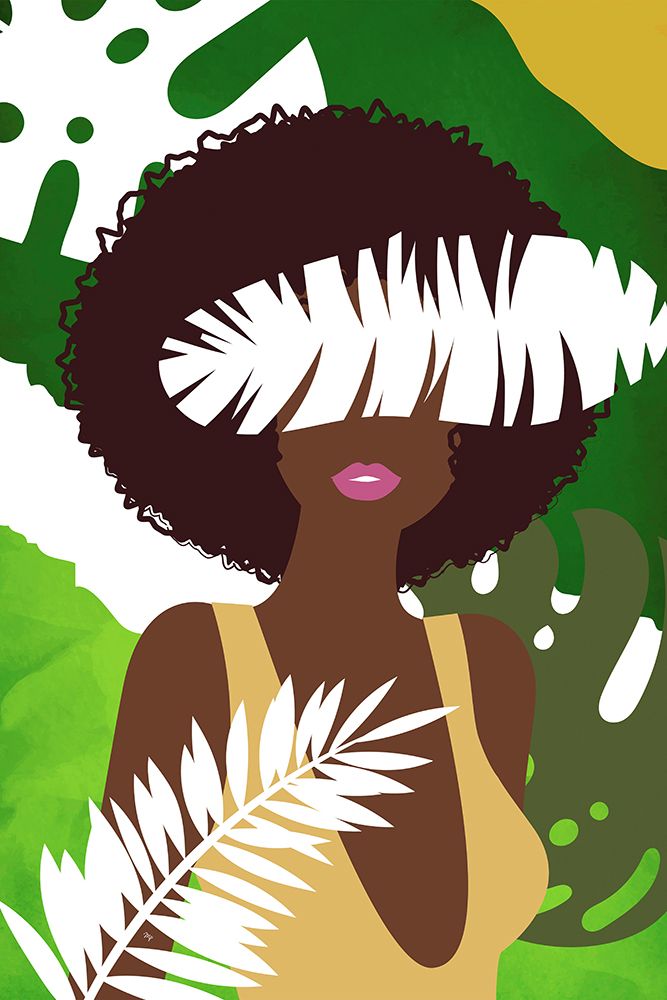 Jungle Girl art print by Martina for $57.95 CAD