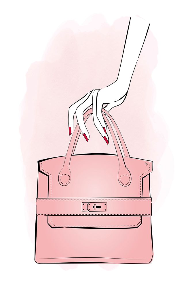 Bag Hand art print by Martina for $57.95 CAD