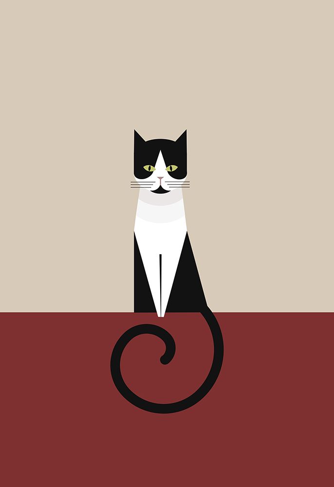 Coco as a geometric cat art print by Rosana Laiz Blursbyai for $57.95 CAD