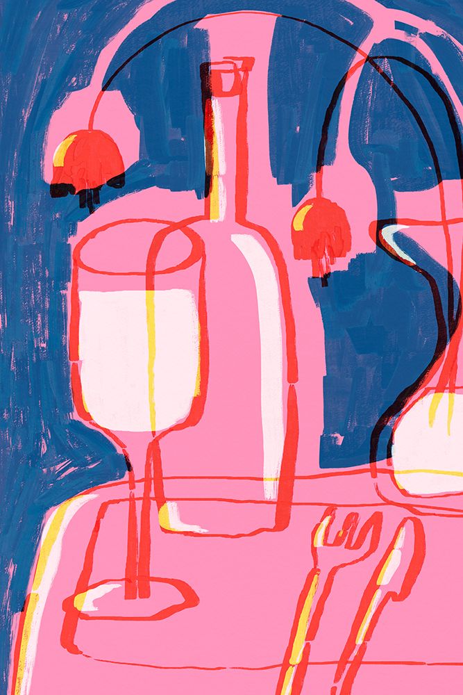 Neon Still Life No 4 art print by Treechild for $57.95 CAD