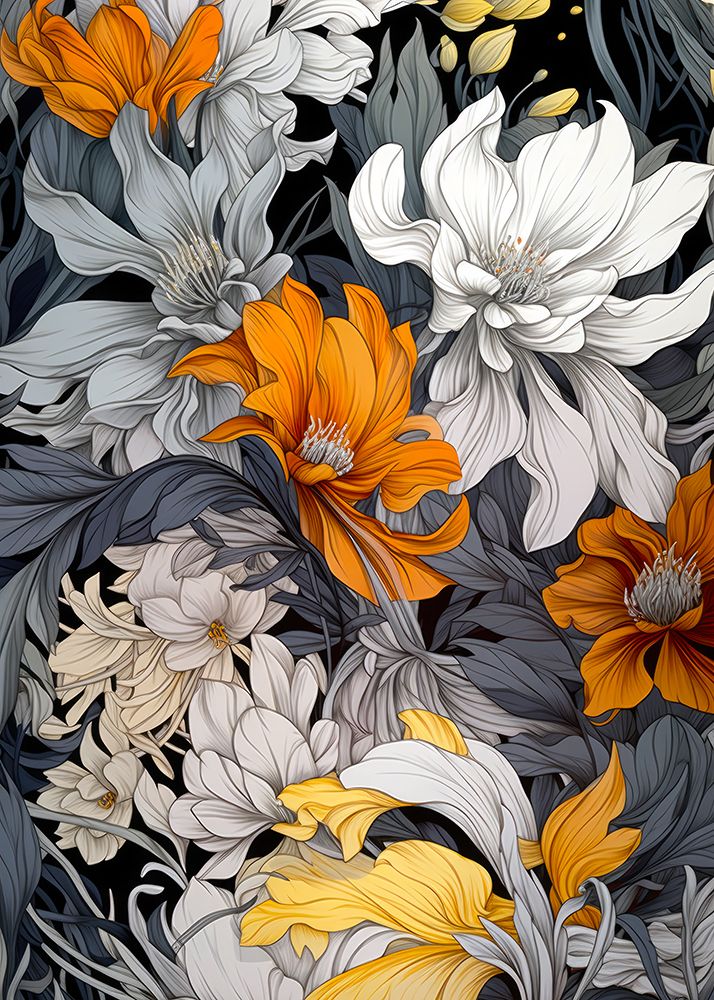 Botanical Fusion 3 art print by Justyna Jaszke for $57.95 CAD
