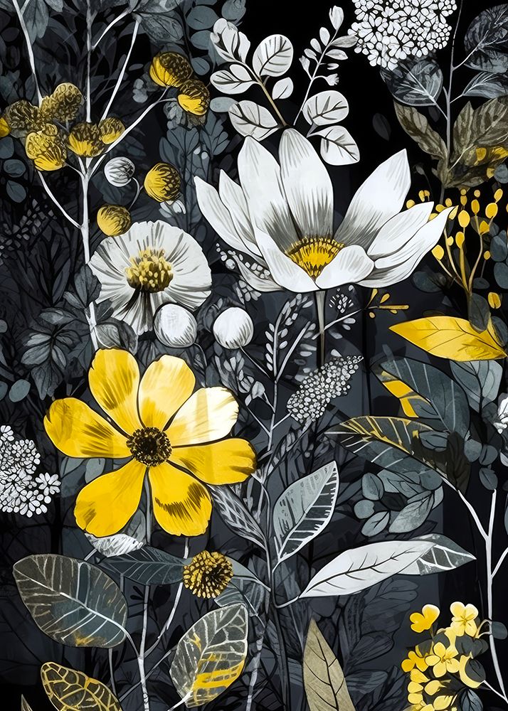 Botanical Fusion 6 art print by Justyna Jaszke for $57.95 CAD