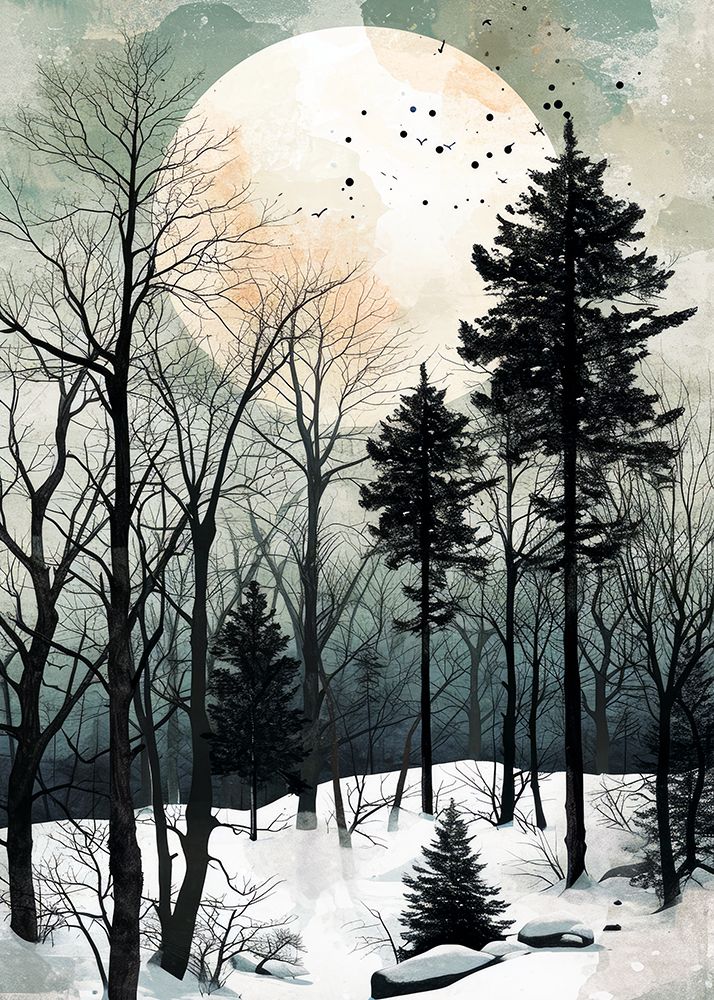 Nature 7 landscape art print by Justyna Jaszke for $57.95 CAD
